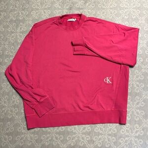 Calvin Klein Vibrant Pink sweatshirt